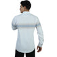 BOYCOTT Mens Tops M / White BOYCOTT - Lined Shirt All Over