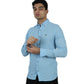 BOYCOTT Mens Tops M / Blue BOYCOTT - Long Sleeve Shirt