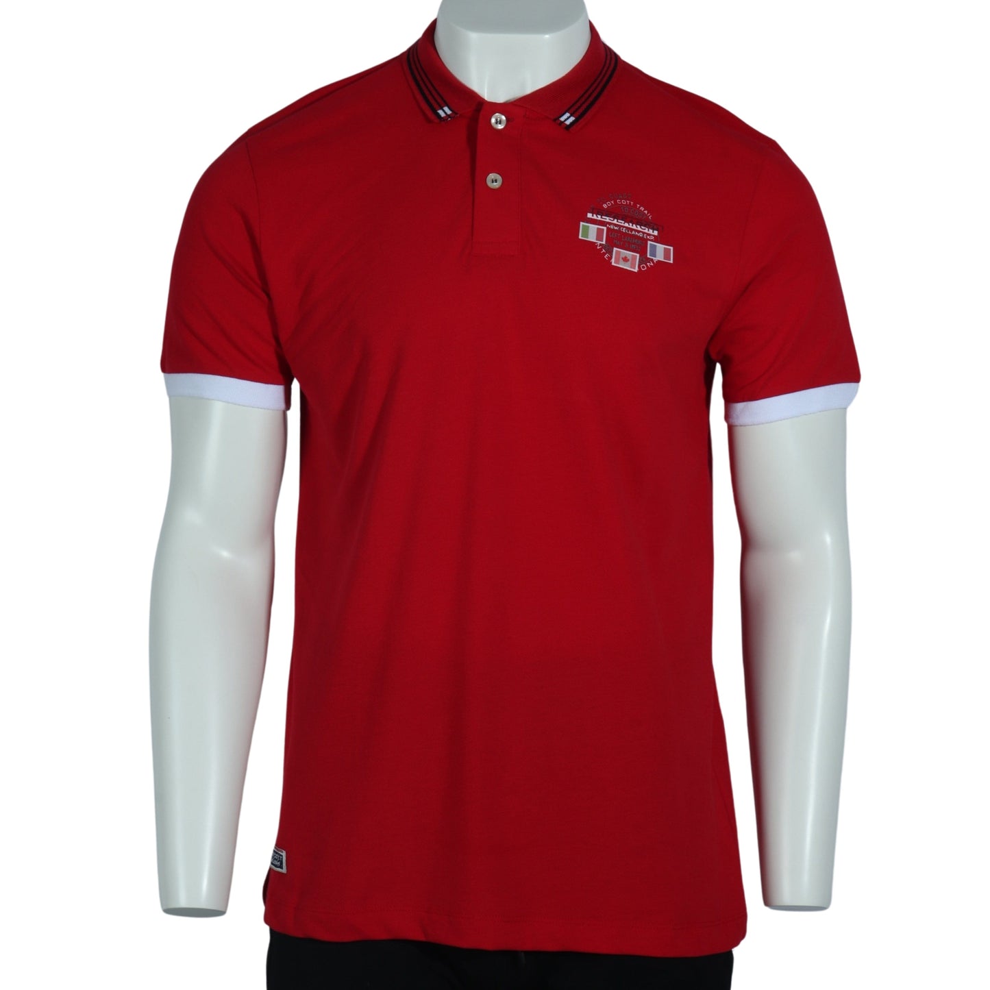 BOYCOTT Mens Tops S / Red BOYCOTT - Pull Over T-Shirt