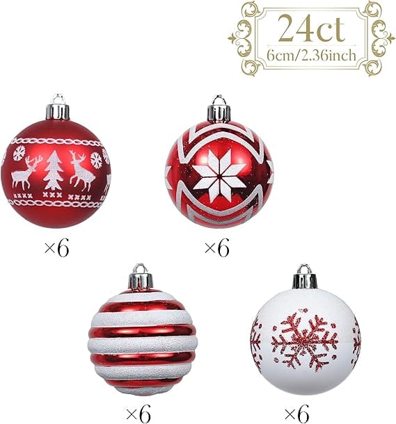 BRANDS & BEYOND Christmas Decoration Christmas Balls Ornaments