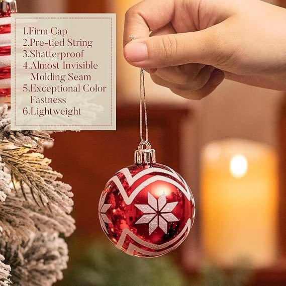 BRANDS & BEYOND Christmas Decoration Christmas Balls Ornaments