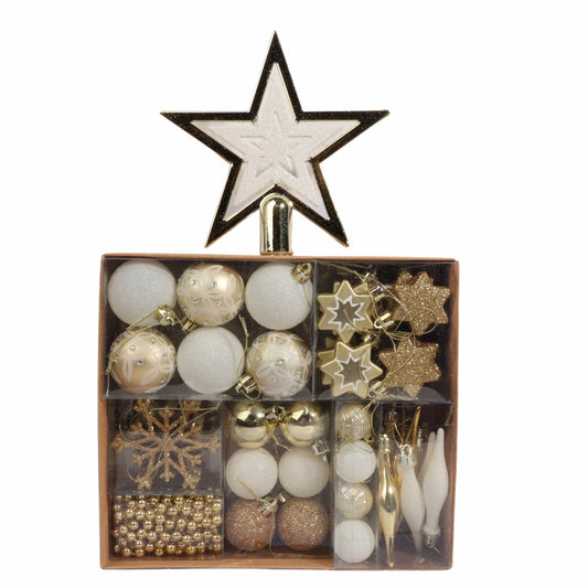 BRANDS & BEYOND Christmas Decoration Christmas Balls Ornaments Set