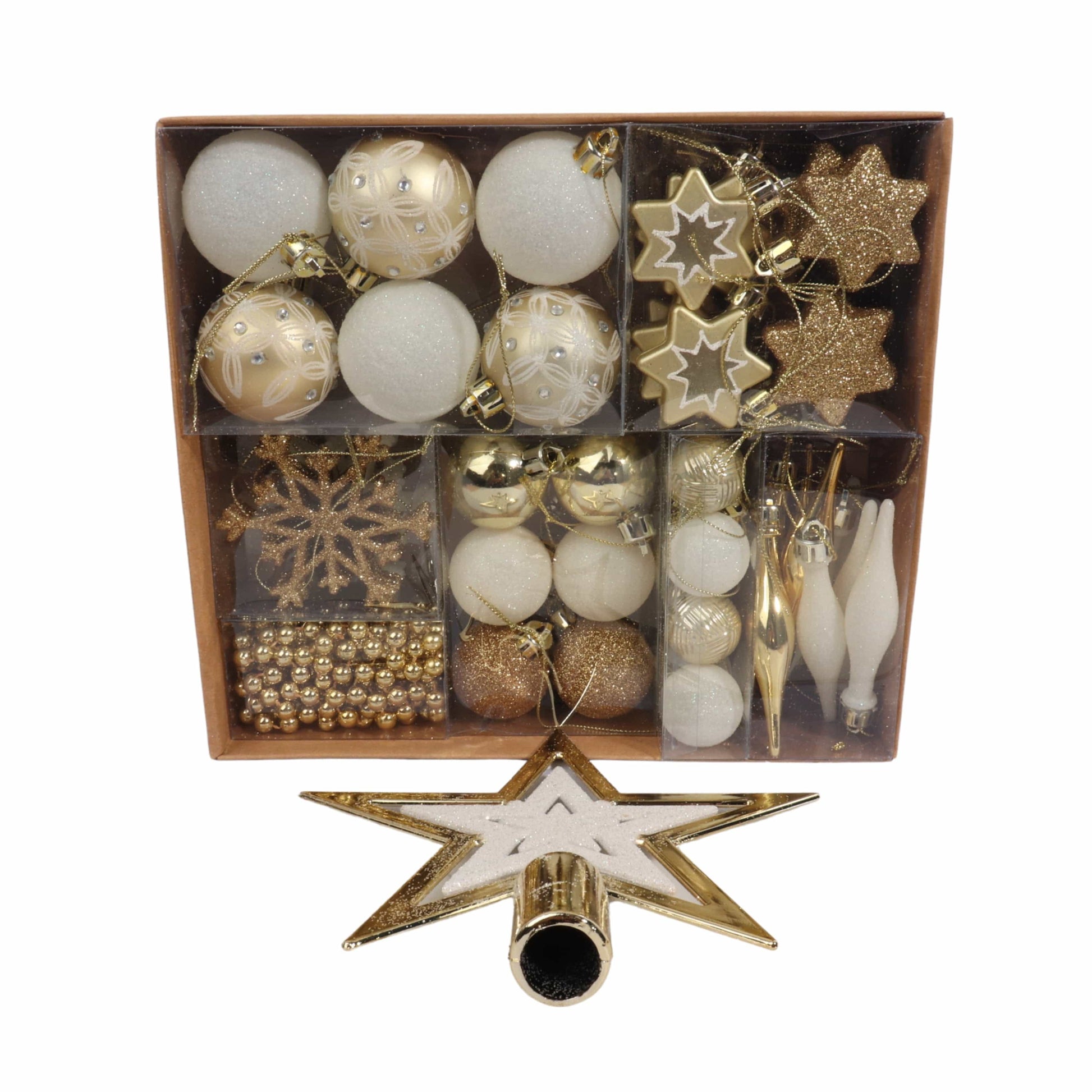 BRANDS & BEYOND Christmas Decoration Christmas Balls Ornaments Set