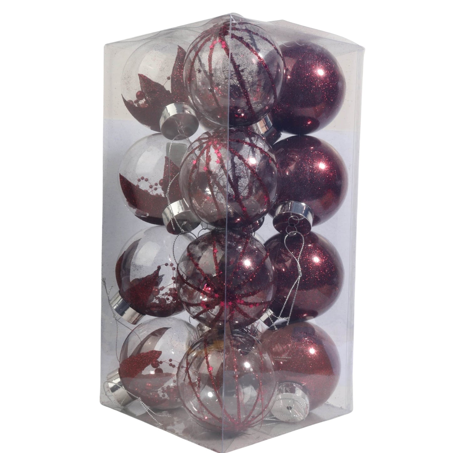 BRANDS & BEYOND Christmas Decoration Northlight Shiny  Resistant Commercial Shatterproof Christmas Ball