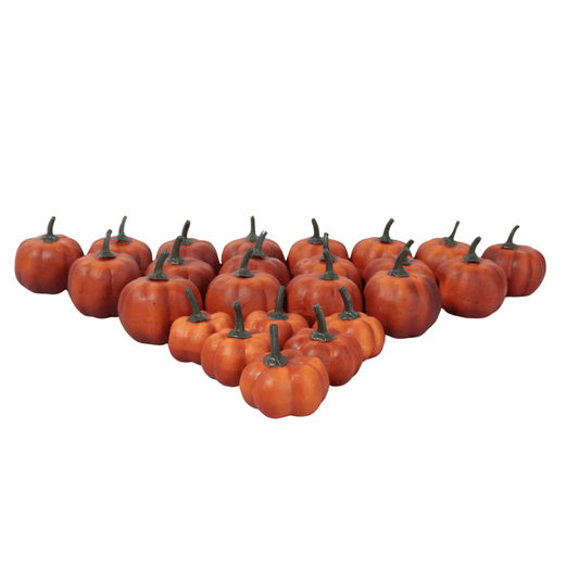 BRANDS & BEYOND Christmas Decoration Pack of mini pumpkins ornaments