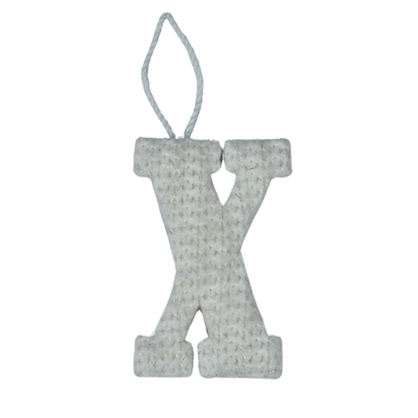 BRANDS & BEYOND Christmas Decoration White X Ornament