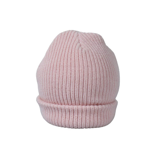 BRANDS & BEYOND Hats & Headbands Light Pink Knit Pull On Hat