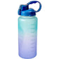 BRANDS & BEYOND Kitchenware Half Gallon 64Oz Motivational Water Bottle