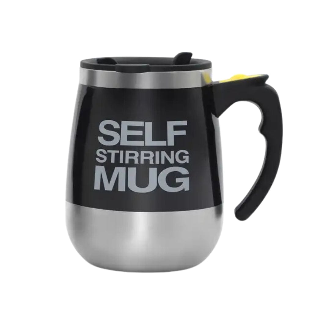 BRANDS & BEYOND Kitchenware Black Self Stirring Mug
