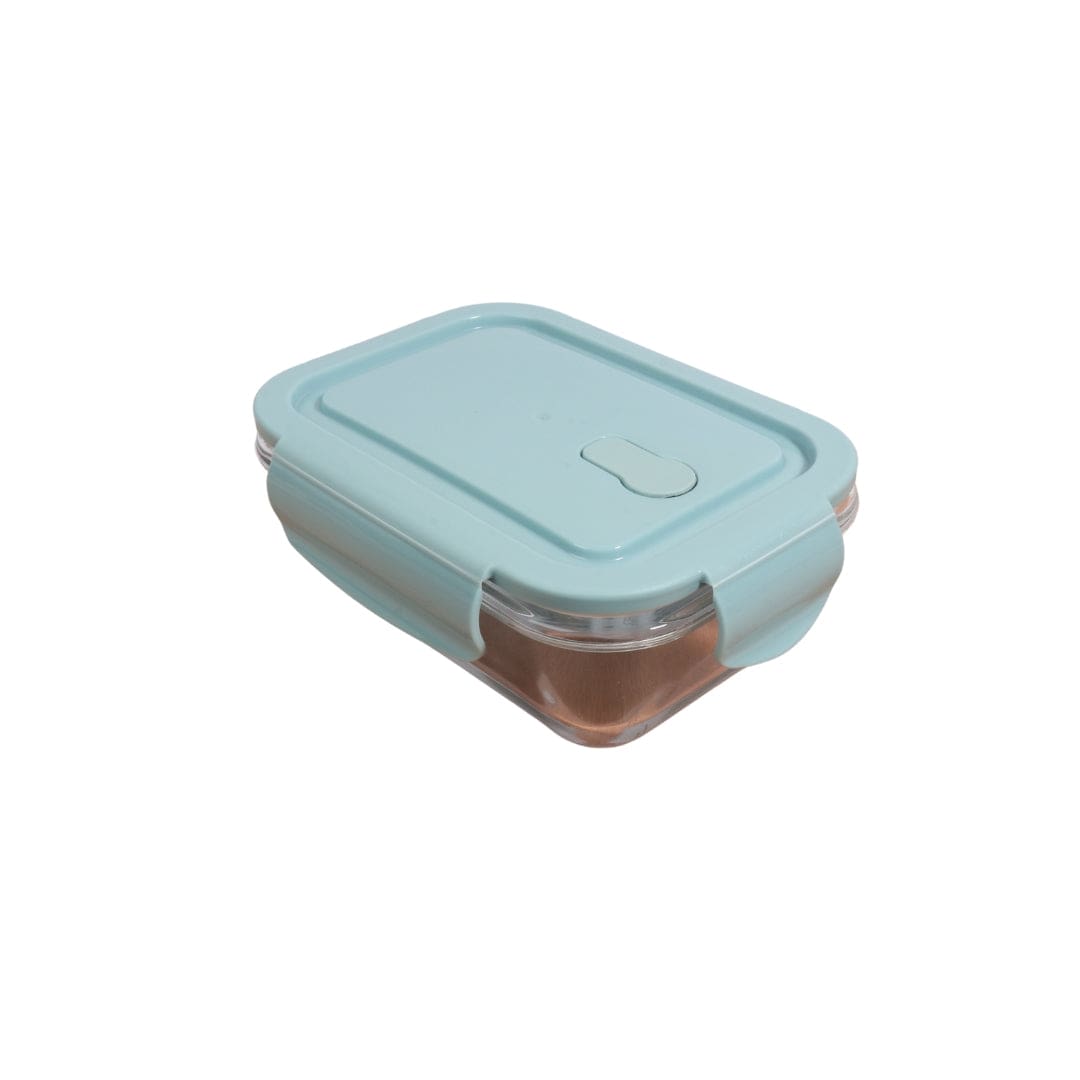 BRANDS & BEYOND Kitchenware 410 ML Square Borosilicate Glass Lunch Box