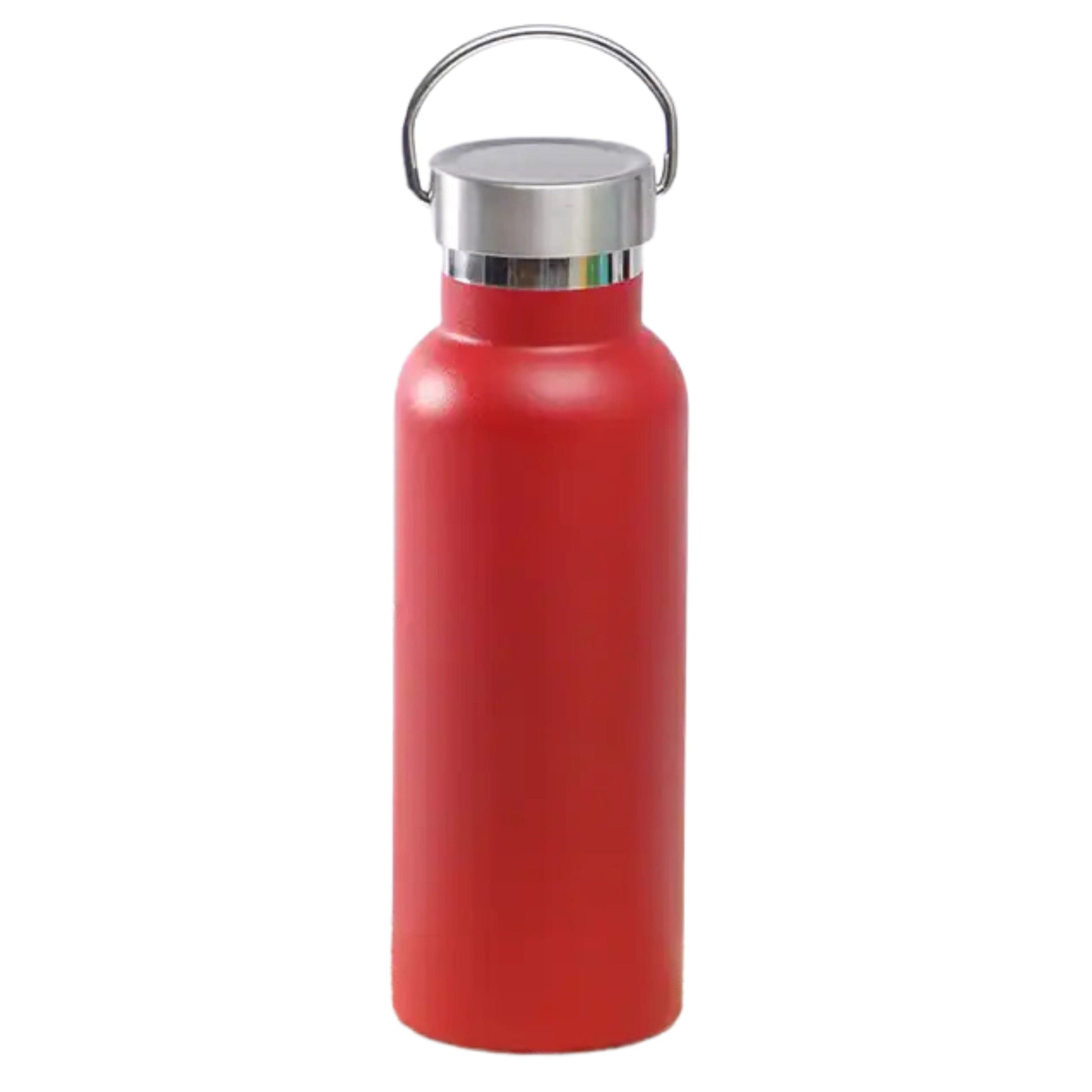 BRANDS & BEYOND Kitchenware Red Steel Water Bottle Double-Layer Vacuum
