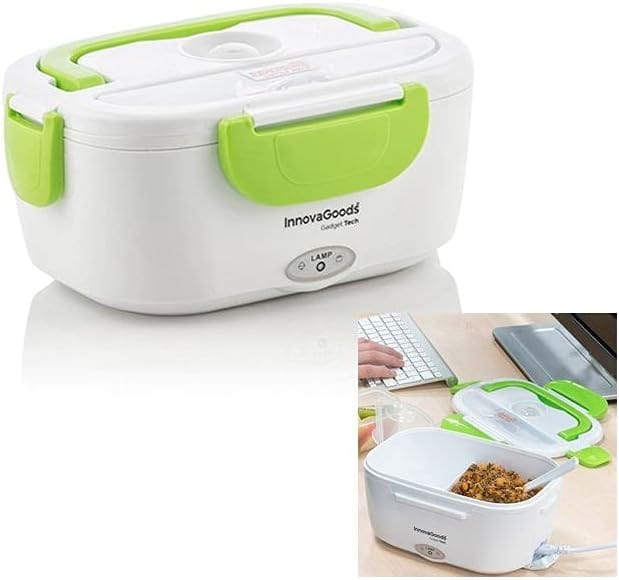 BRANDS & BEYOND Lunch Bag Green Electronic Lunch Box 1.05L - 40W