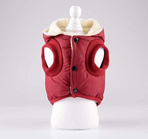 BRANDS & BEYOND Pet Accessories M / Red Padded Jacket Hoodies Cat Puppy Cold Weather