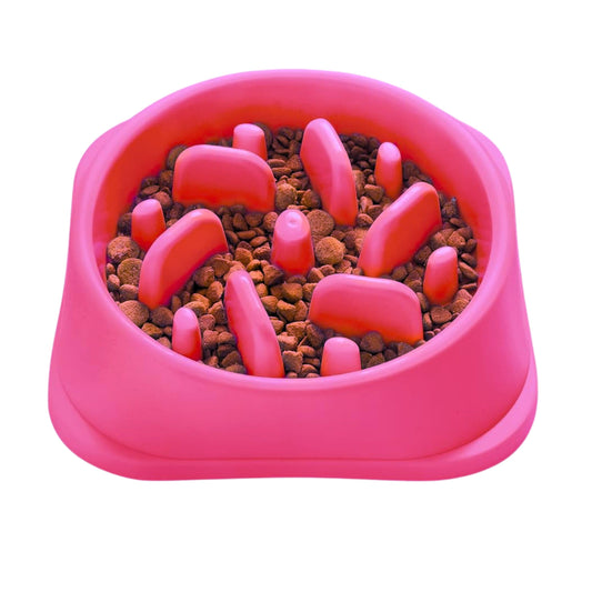 BRANDS & BEYOND Pet Accessories Slow feeder dog puzzle bowl