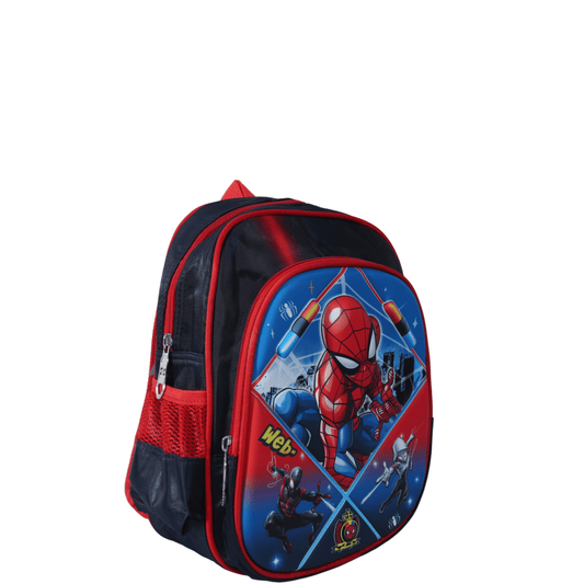 BRANDS & BEYOND School Bags Multi-Color 3D Spider Man Bag