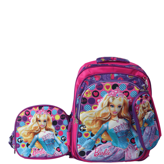 BRANDS & BEYOND School Bags Multi-Color Barbie princess school bag backpack