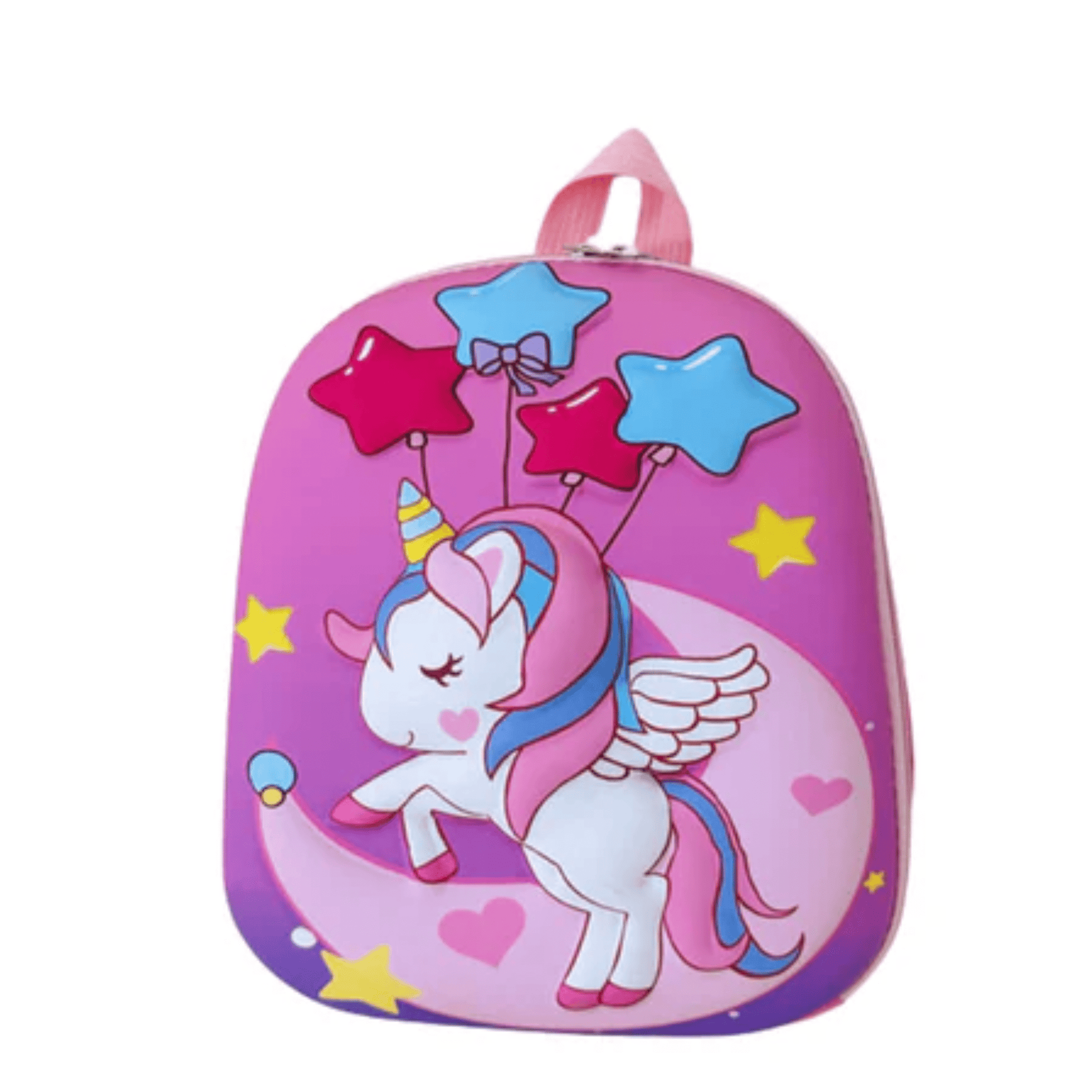 BRANDS & BEYOND School Bags Multi-Color Cartoon Unicorn Hard Shell Bag