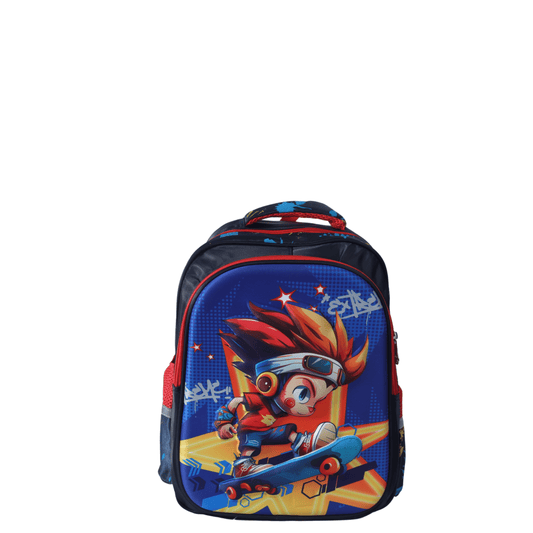 BRANDS & BEYOND School Bags Multi-Color Skater boy school bag backpack