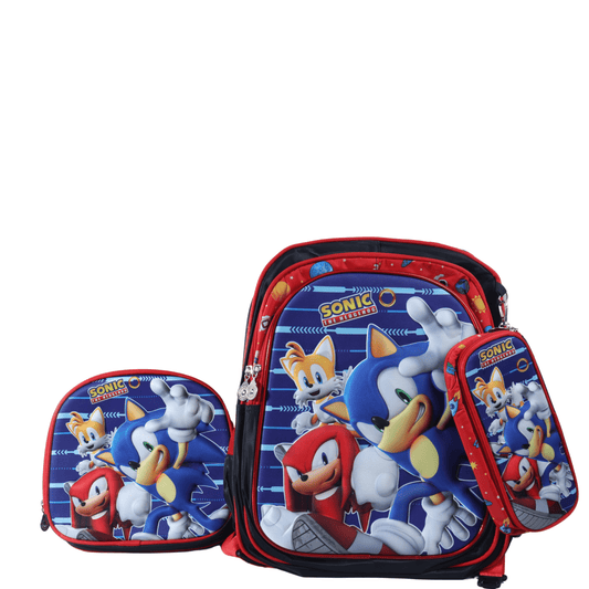 BRANDS & BEYOND School Bags Multi-color Sonic the hedgehof and friends bag school bag