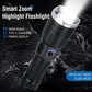 BRANDS & BEYOND Black Rechargeable Led Flashlight High Power 100000 Lumens