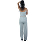 BRANDS & BEYOND Women Sets M / Grey Set Includes Top With Pant