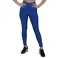 BRANDS & BEYOND Womens Bottoms S / Blue Scrunch Butt Ankle Length Legging