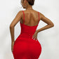 BRANDS & BEYOND Womens Dress M / Red bodycon  summer dress