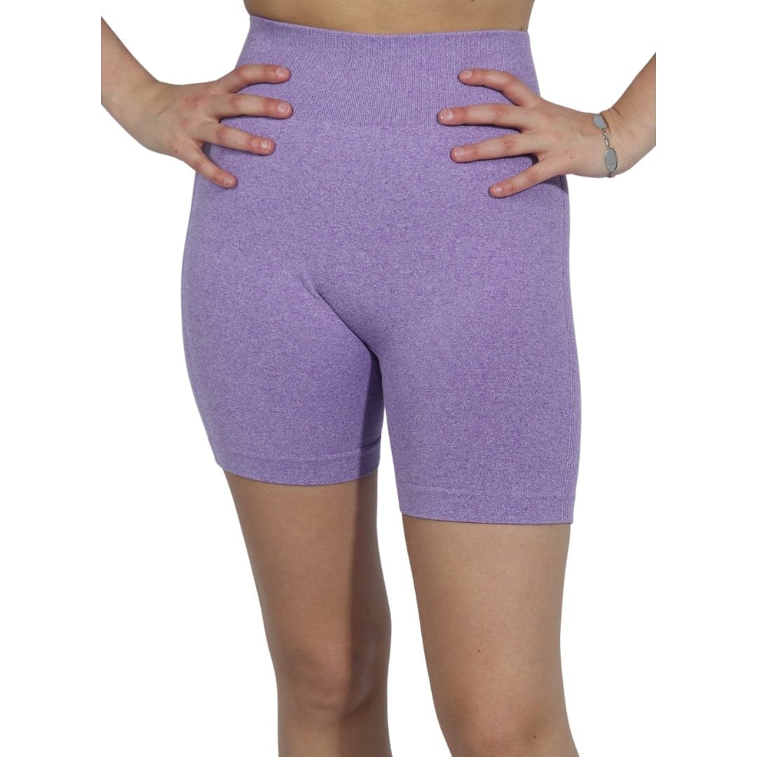 BRANDS & BEYOND Womens sports M / Purple High Waist Butt Lifting Biker Shorts