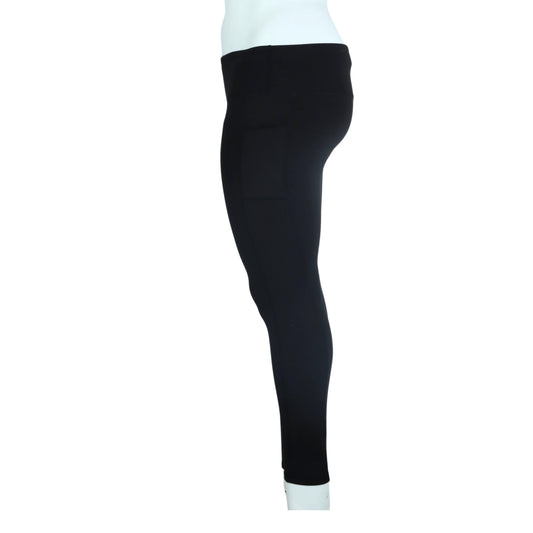 BRANDS & BEYOND Womens sports XL / Black Side Pockets Leggings