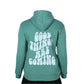 BRANDS & BEYOND Womens Tops Good Things Are Coming Printed Hoodie