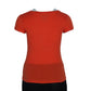 BRANDS & BEYOND Womens Tops L / Orange V Neck T-shirt