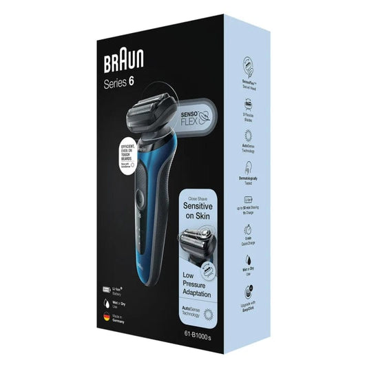 BRAUN Shaving & Hair Removal BRAUN - Series 6 61-B1000s Wet & Dry Shaver With Travel Case