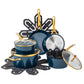 BROOKLYN STEEL CO. Kitchenware Navy BROOKLYN STEEL CO. - 12-Pc. Orbit Cookware Set