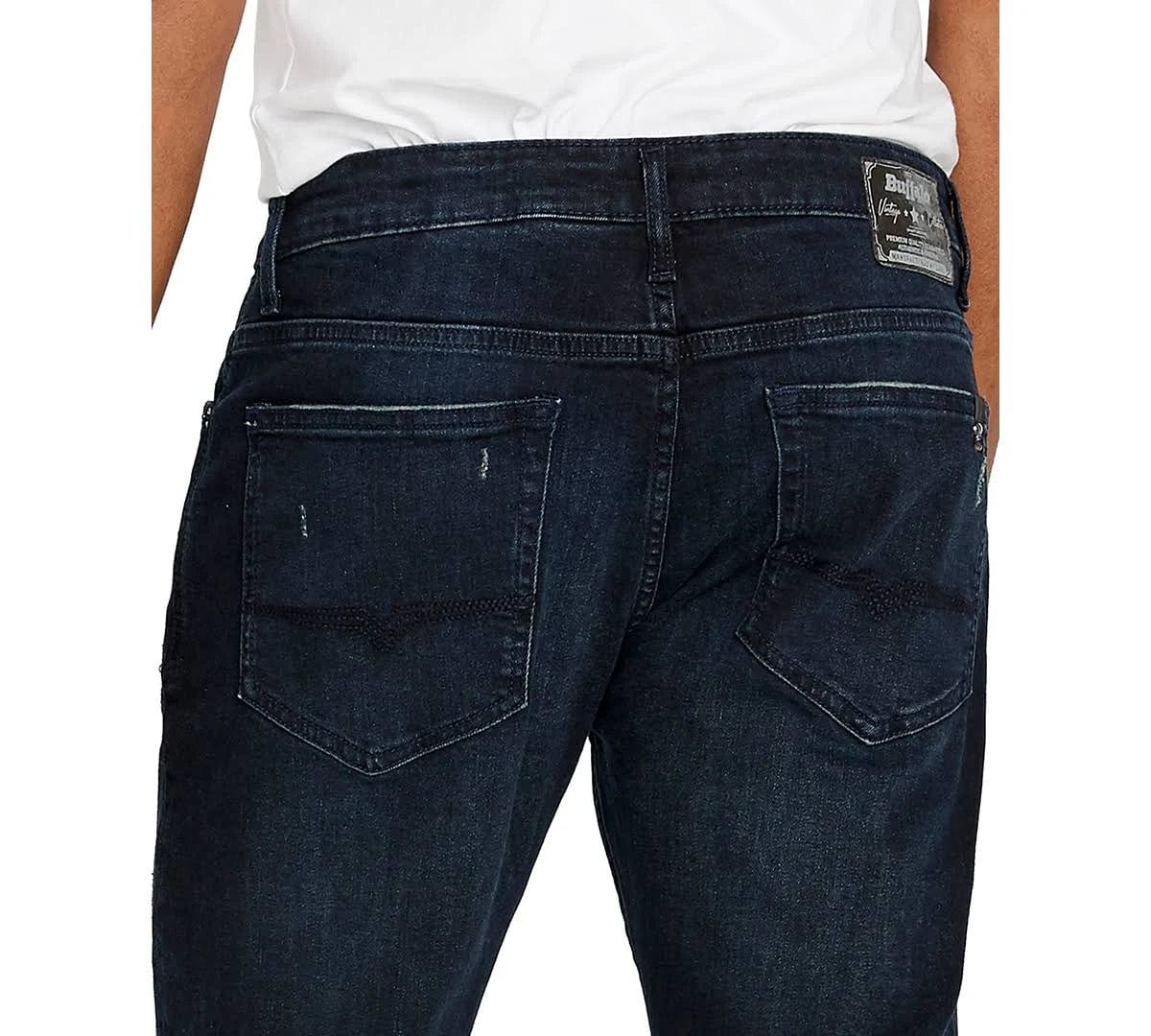 BUFFALO Mens Bottoms S / Navy BUFFALO -  Blue Heather Jeans