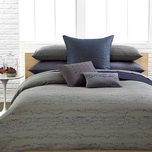 CALVIN KLEIN Comforter/Quilt/Duvet Queen / Grey CALVIN KLEIN - Pacific Comforter Sets Queen