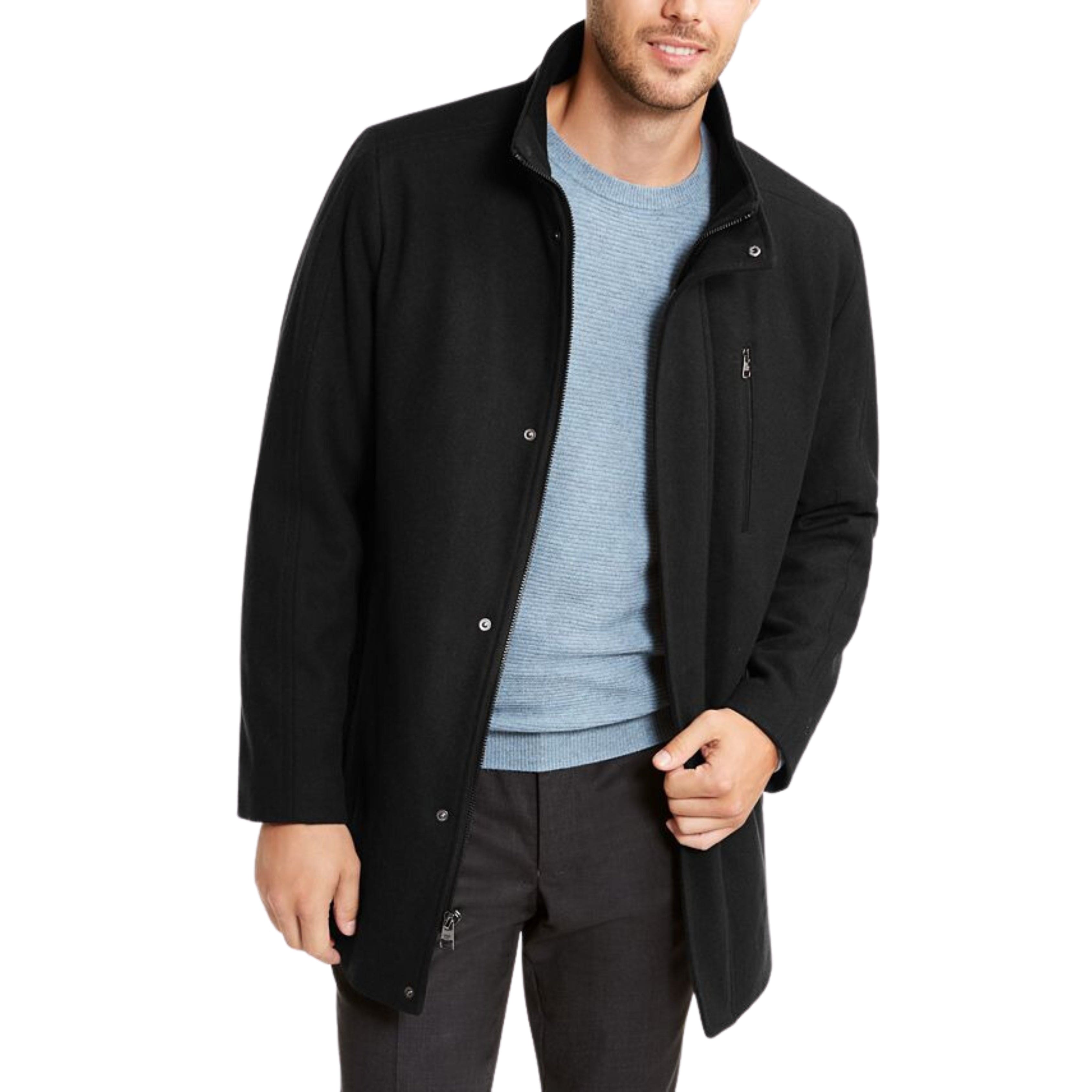 Calvin klein deals men's wool coat