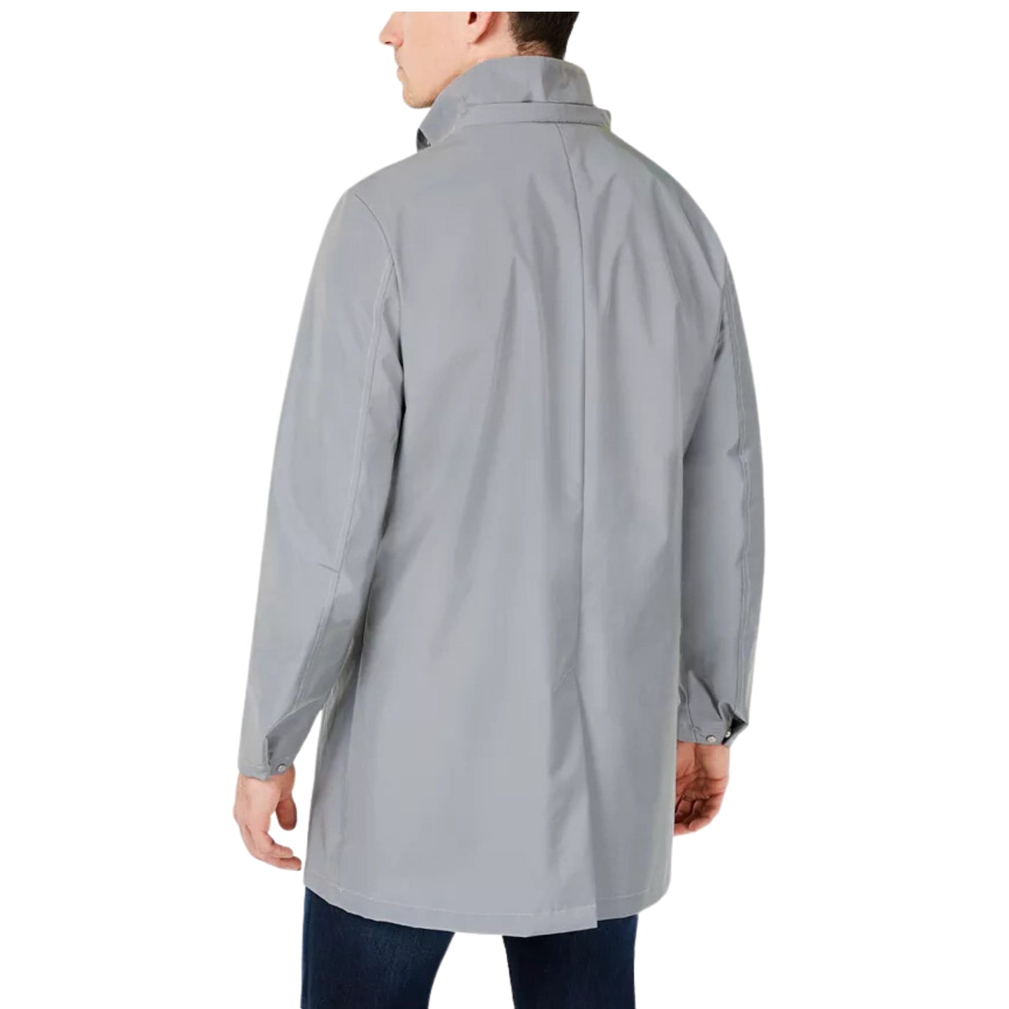 CALVIN KLEIN Mens Jackets Calvin Klein - Men's Slim-Fit Reflective Raincoat