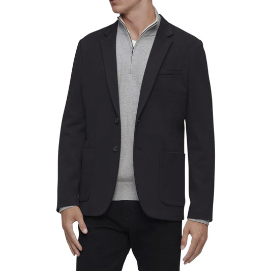 CALVIN KLEIN Mens Jackets M / Black CALVIN KLEIN - Slim Fit Two-Button Blazer