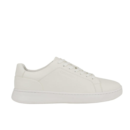 CALVIN KLEIN Mens Shoes 41 / White CALVIN KLEIN -  Falconi Leather Sneakers