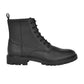 CALVIN KLEIN Mens Shoes 43.5 / Black CALVIN KLEIN - Lealin Lace-Up Lug Sole Boots