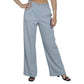 CALVIN KLEIN Womens Bottoms S / Grey CALVIN KLEIN - High Rise Wide Leg Sweatpants