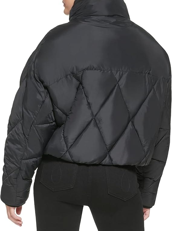 CALVIN KLEIN Womens Jackets CALVIN KLEIN - Zip-Front Puff Jacket