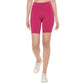 CALVIN KLEIN Womens sports M / Pink CALVIN KLEIN - High-Waist Side-Pocket Bike Shorts