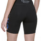 CALVIN KLEIN Womens sports M / Black CALVIN KLEIN - High-Waisted Logo Bike Shorts
