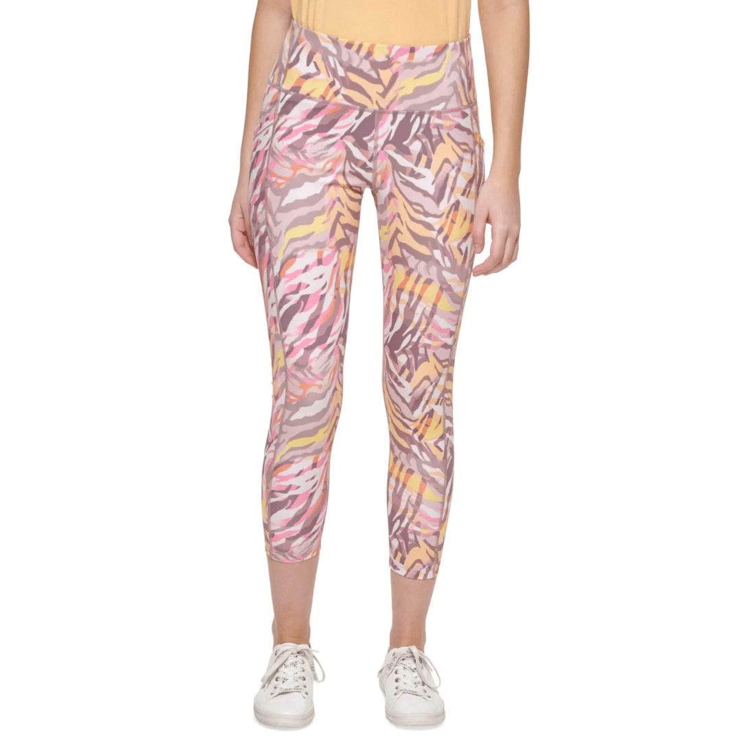 CALVIN KLEIN Womens sports XL / Multi-Color CALVIN KLEIN - Performance Printed High-Rise