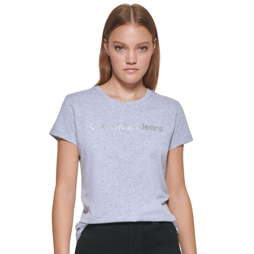 CALVIN KLEIN - V-Neck Crop Tops