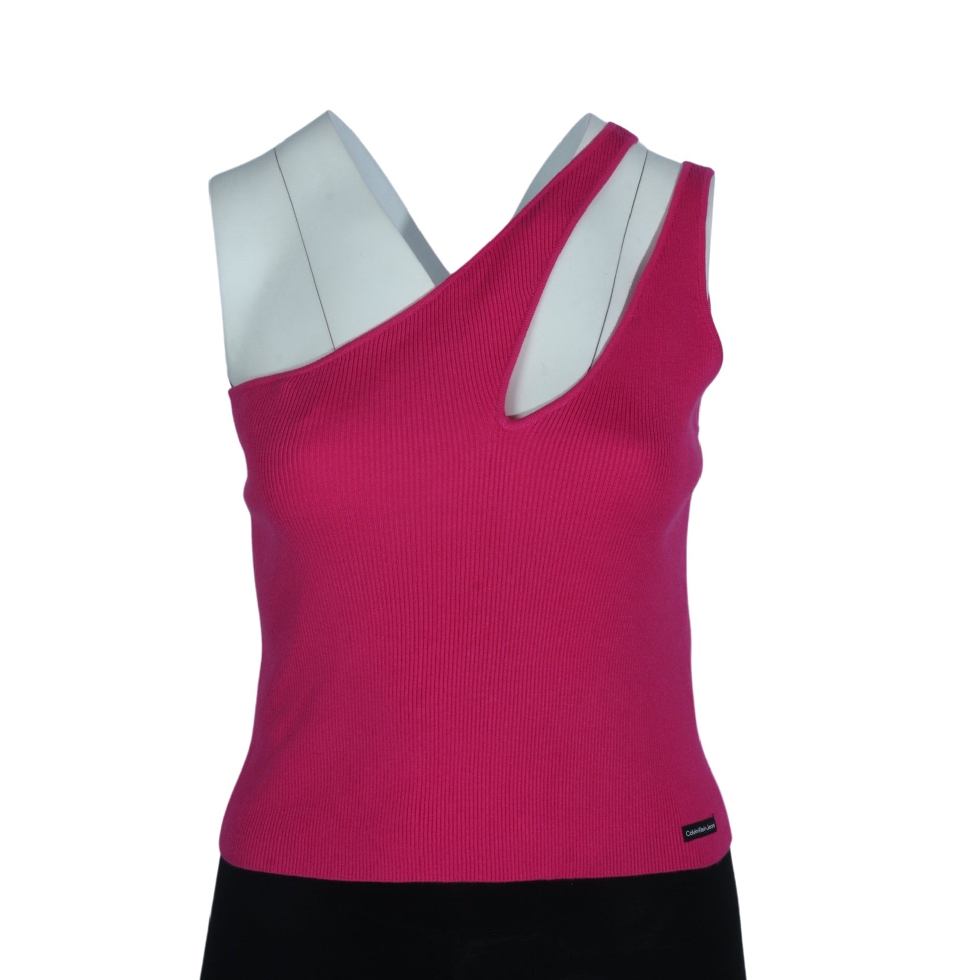 CALVIN KLEIN Womens Tops XL / Pink CALVIN KLEIN - One Shoulder Blouse