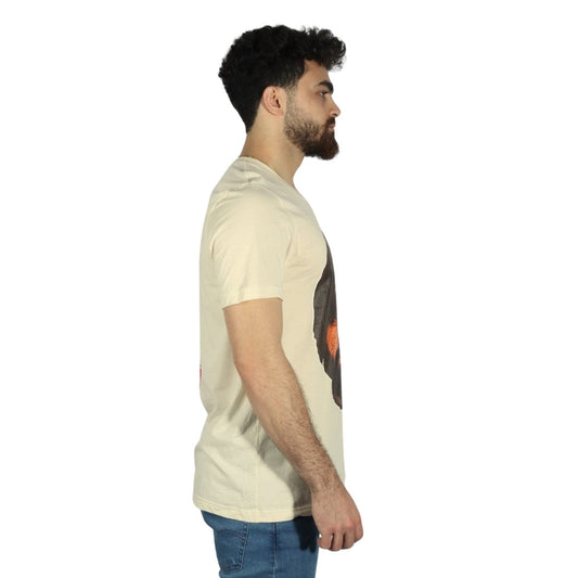 CANVAS Mens Tops L / Beige CANVAS - Front Donald Face T-Shirt