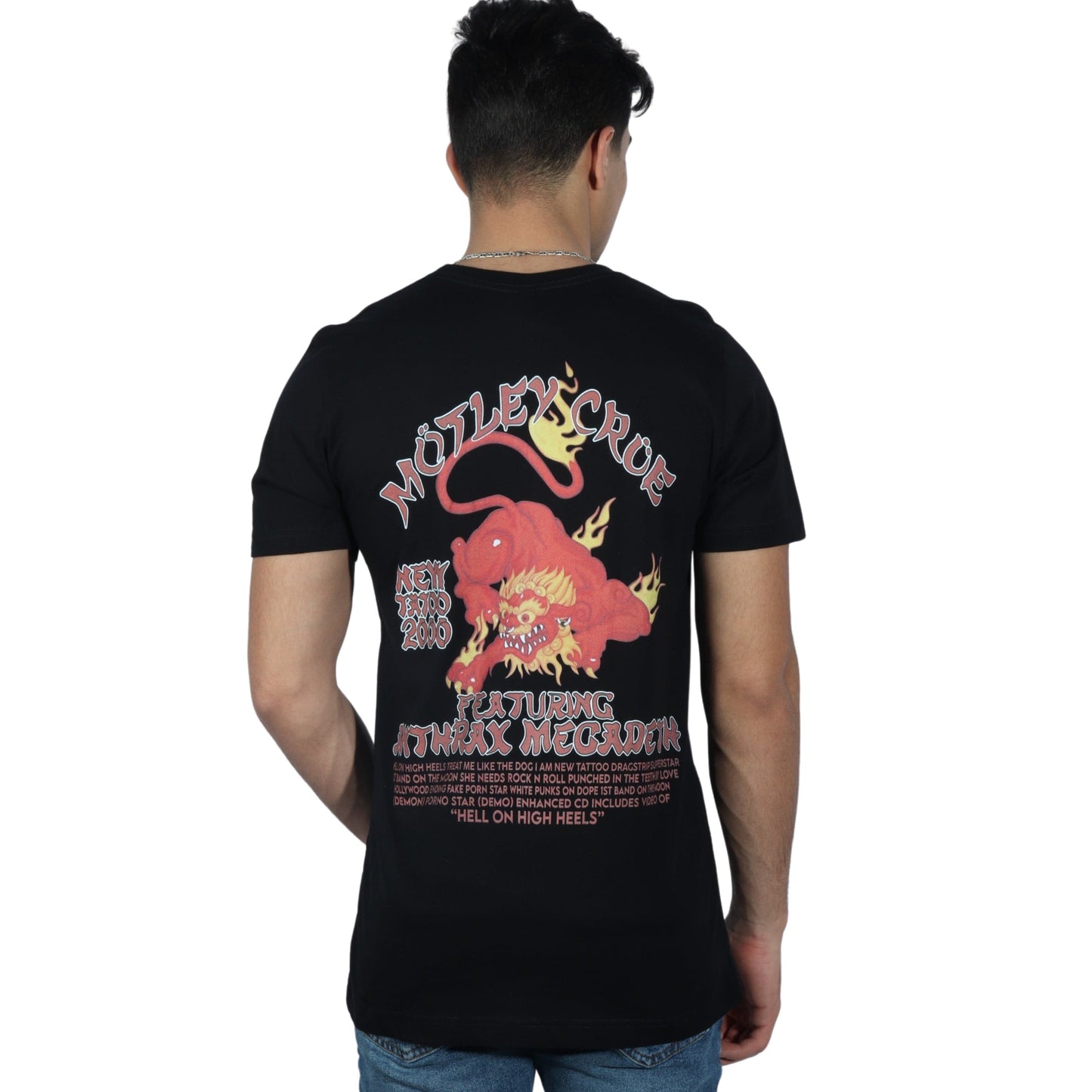 CANVAS Mens Tops M / Black CANVAS - Printed Front Back T-shirt