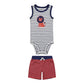 CARTER'S Baby Boy 6 Month / Multi-Color CARTER'S - Baby - 2-Piece Tank and Shorts Set